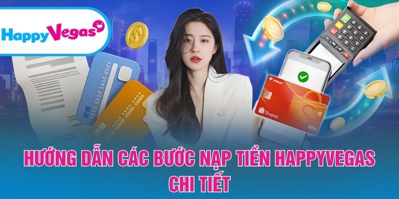 Cách nạp tiền HappyVegas nhanh chóng chỉ với vài thao tác Cách nạp tiền HappyVegas nhanh chóng chỉ với vài thao tác