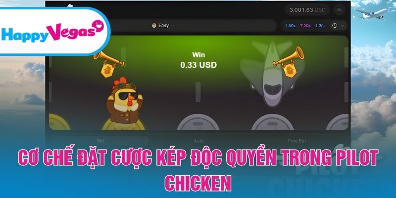 Tính năng cược kép giúp tối ưu cơ hội thắng